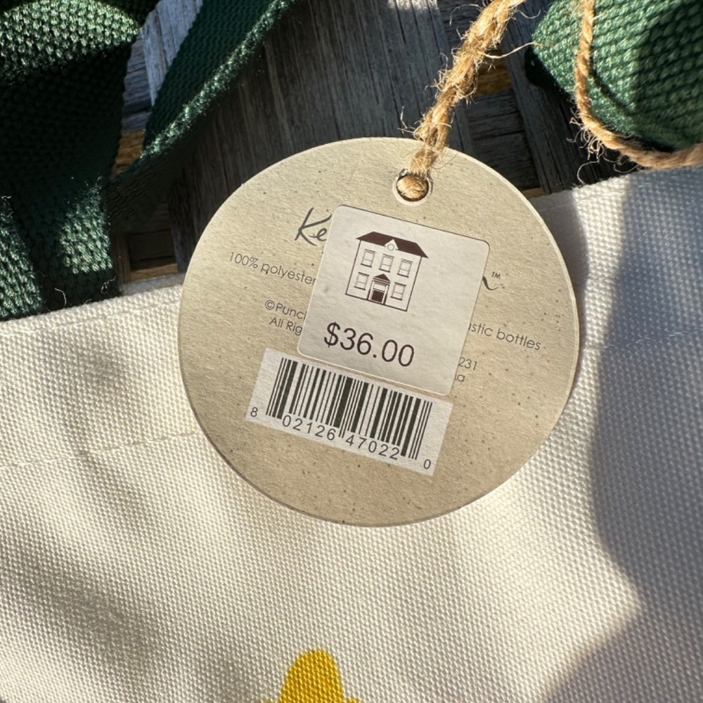 Cotton Tote Bag - Picture 2 of 3